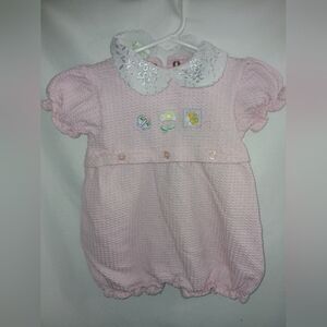 Sesame Street Pink Baby One-Piece Romper